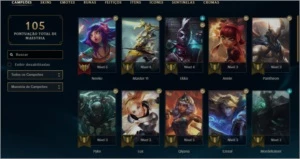 Conta lol platina 3 - League of Legends