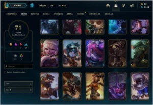 Conta de League of Legends LOL