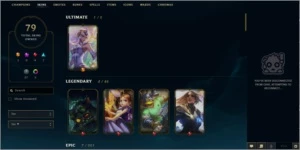Conta LoL - High Elo - 109 Campeões - 80 Skins, etc (: - League of Legends