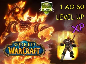 Level Up WoW Classic [1 Ao 60] [Leia a Descrição]