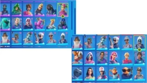 CONTA FORTNITE RARÍSSIMA S3,S4,TRAVIS SCOTT, GALAXY, IKONIK