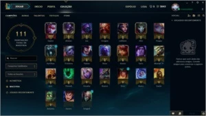 Conta League of Legends - Prata 5 - 24 Campeões LOL