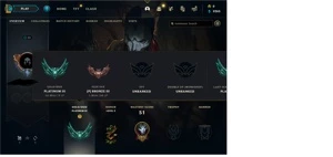 conta lol platina 3 - League of Legends