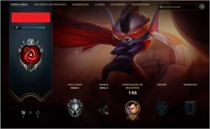 conta de lol prata 2 elo passado gold 5 - League of Legends