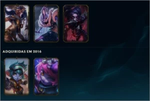 conta de lol prata 2 elo passado gold 5 - League of Legends