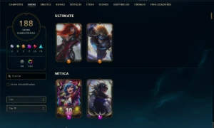 Conta Lol E Valorant Full Acesso Com Troca De Email - League of Legends