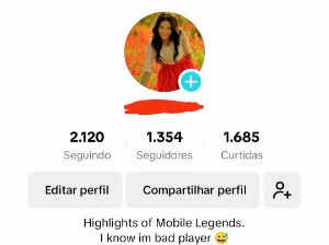 Conta Tiktok Com Live Studio ✅ Leia A Descrição ❗ - Redes Sociais