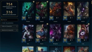 Vendo Conta lol+valorant 3 skins ultimate e 3 místicas - League of Legends