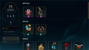 Vendo Conta lol+valorant 3 skins ultimate e 3 místicas - League of Legends