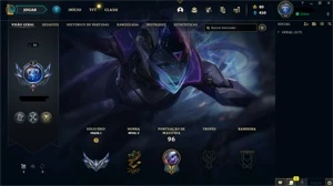 CONTA LEAGUE OF LEGENDS COM MMR ALTO LOL