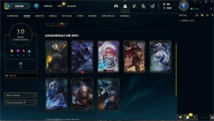 CONTA LEAGUE OF LEGENDS COM MMR ALTO LOL