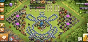 Vila toda Full Clash of clans