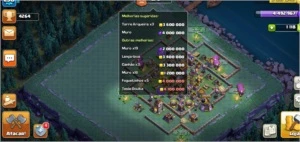 Vila toda Full Clash of clans