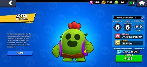 Conta de Brawl Stars 33k de troféus e 61/64 brawlers