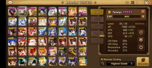 Summoners War Global com Cadiz Shizuka Alicia Ariel Triton