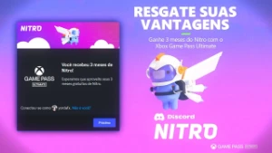 Nitro Gaming 3 Meses + 6 Booster Discord