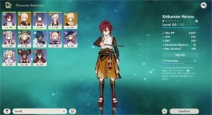 Kazuha + Heizou + 60/80 no banner de arma - Genshin Impact