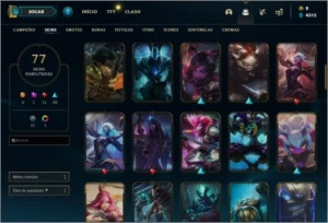 CONTA LOL 100 CHAMPS 80 SKINS, MAIS DE 500$ GASTO PROMOÇÃO - League of Legends