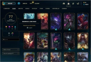 CONTA LOL 100 CHAMPS 80 SKINS, MAIS DE 500$ GASTO PROMOÇÃO - League of Legends