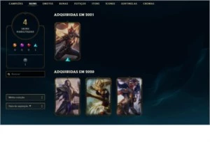 Conta League of Legends LOL