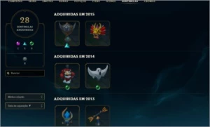 Conta league of legends LOL