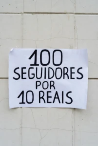 100 Seguidores Por 10 Reais