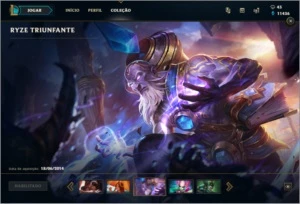 ACC LOL TODOS OS BONECOS 140SKIN - League of Legends