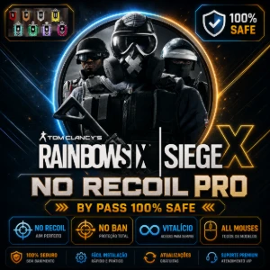 Rainbow 6 SIEGE X - NO RECOIL PRO - [VITALÍCIO]