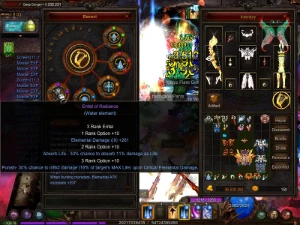 [MU Online – Hellheim] Kit ELF - Darkangel SET+BOW+LYRA