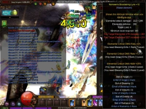 [MU Online – Hellheim] Kit ELF - Darkangel SET+BOW+LYRA