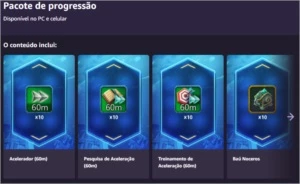 Lords Mobile - Pacote de progressão