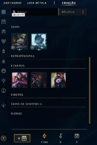 Conta League of Legends Full Acesso - 109 Champs e 53 Skins LOL