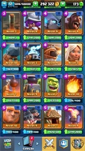 Conta de clash royale Level 12 Arena Máxima