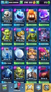 Conta de clash royale Level 12 Arena Máxima