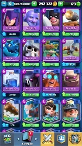 Conta de clash royale Level 12 Arena Máxima