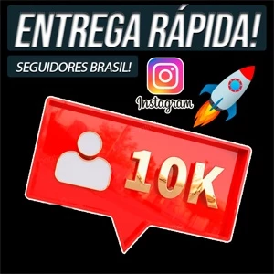 10k de seguidores instagram! - Redes Sociais