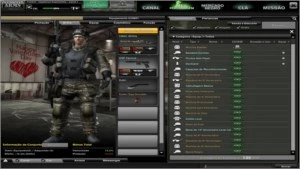 Conta - Combat Arms - de 2010 -  inventário de 9 milhões