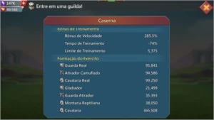 Conta Lords Mobile