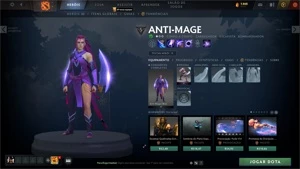 Conta dota 2 arcana Wind