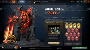 Conta dota 2 arcana Wind
