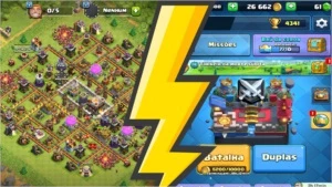 Combo Clash of clans + clash royale