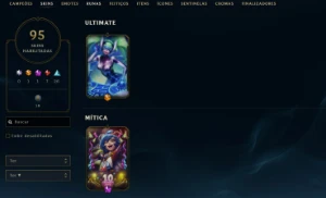 Conta League of Legends Full Acesso - 154 Champs e 95 Skins LOL