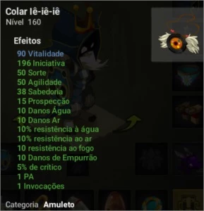 Conta com 6 personagens lvl 170+  em ilyzaelle - Dofus