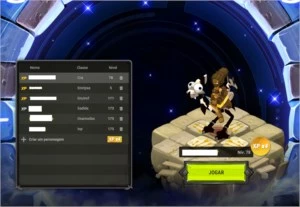 Conta com 6 personagens lvl 170+  em ilyzaelle - Dofus
