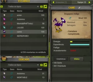 Conta com 6 personagens lvl 170+  em ilyzaelle - Dofus