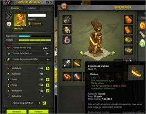 Conta com 6 personagens lvl 170+  em ilyzaelle - Dofus