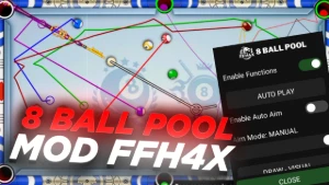 FFH4X MOD 8 Ball Pool | Plano Semanal (7 dias)