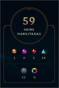 LOL Nvl30 +de 50 skins - League of Legends