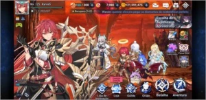 Conta Grand Chase