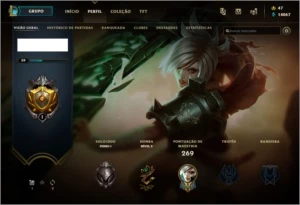 Ferro 1 / 48 Skins / 81 Campeões / Espólios / ETC - League of Legends LOL